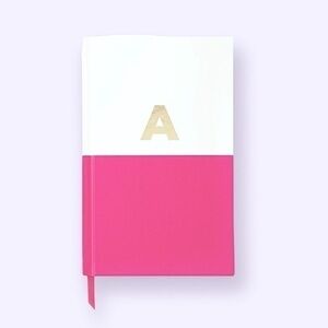 NEW Kate Spade Dipped Initial ”A” Notebook Journal